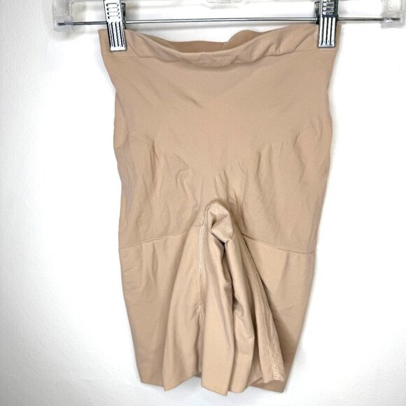 Spanx Power Shorts Shaper Short in Soft Nude Size Large - Picture 7 of 15
